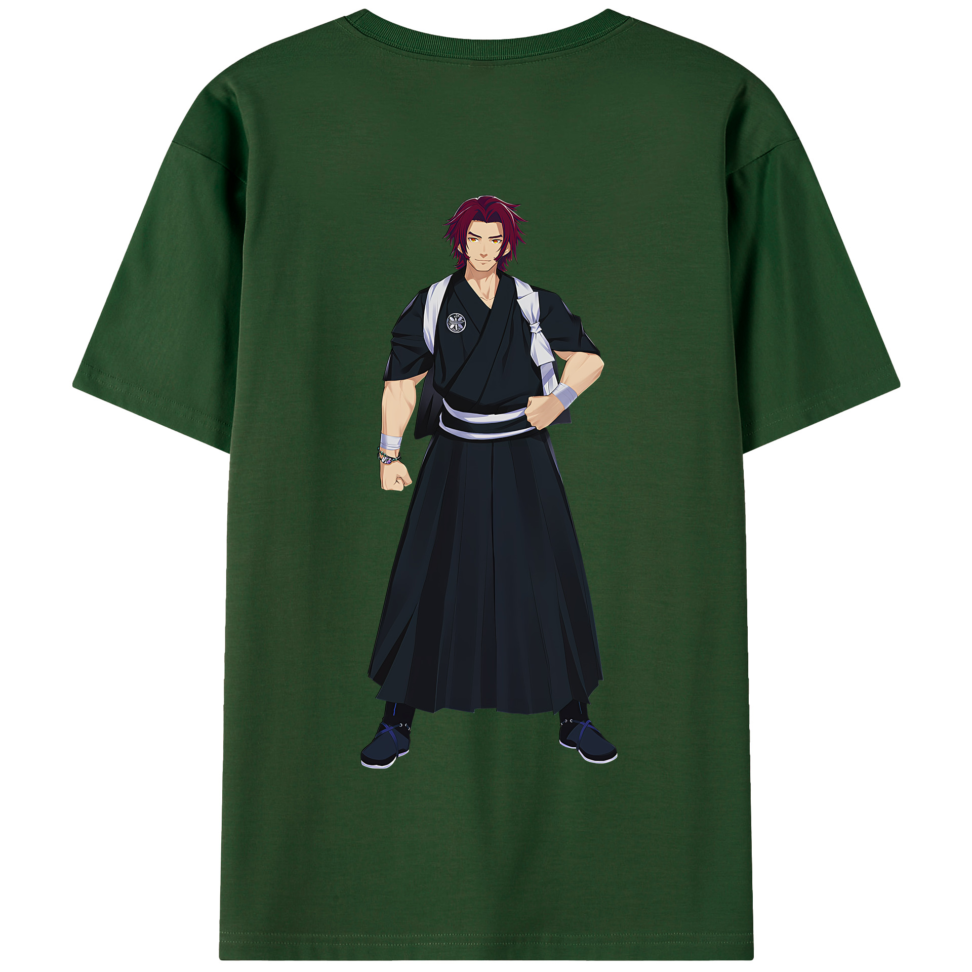 （画像用） 刀剣乱舞 Touken Ranbu 綿100％半袖Tシャツ（背面プリント）